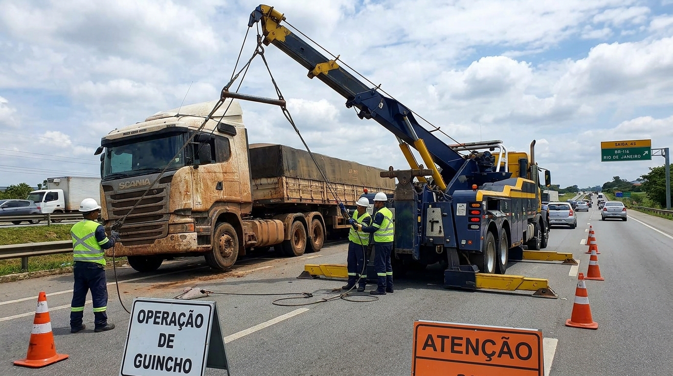 Guincho para Caminhão em Aparecida de Goiânia‑GO